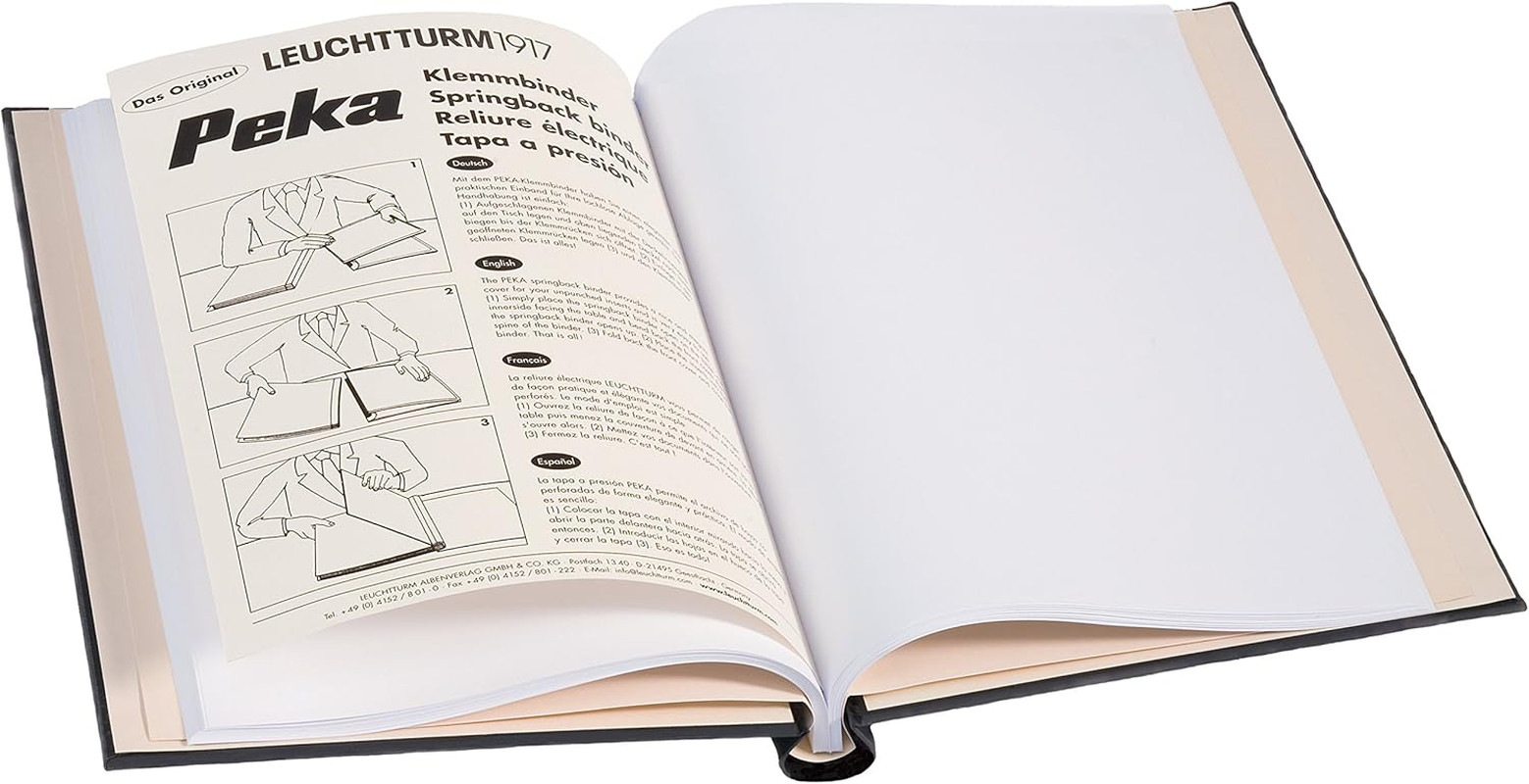 – PEKA Springback Binder (Black) – Holds 150 Sheets of Paper