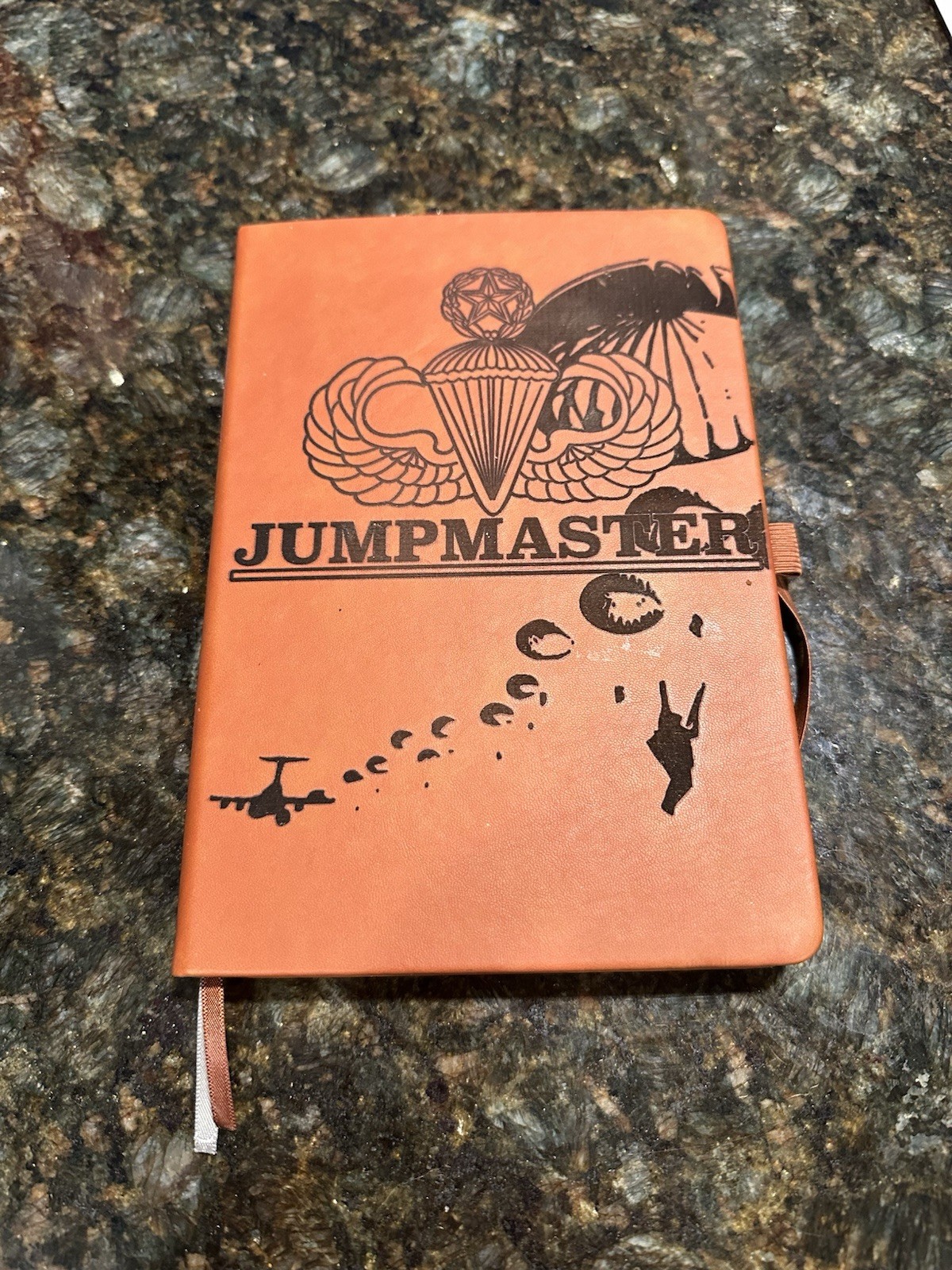 Custom Leather Notebooks – 5.7″x8.3″ – Custom laser Engraving