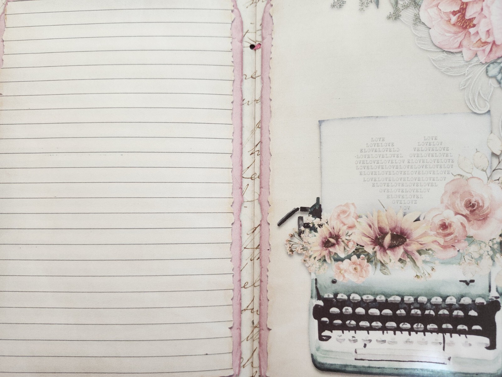 Junk Journal Booklet “POETRY 2” Prose Author Journal Diary Lots of Ephemera!