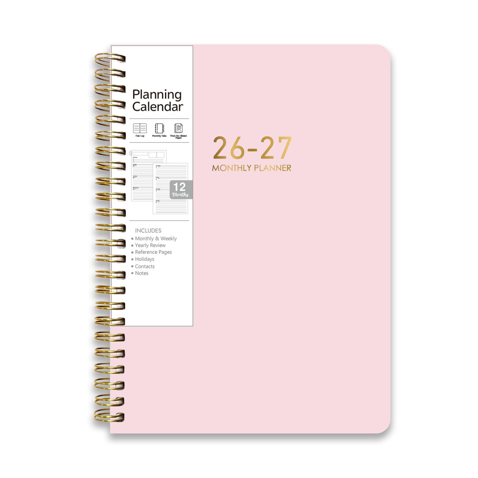 Planner 2026-2027, Monthly and Weekly Academic Planner July 2026 – June 2027,…