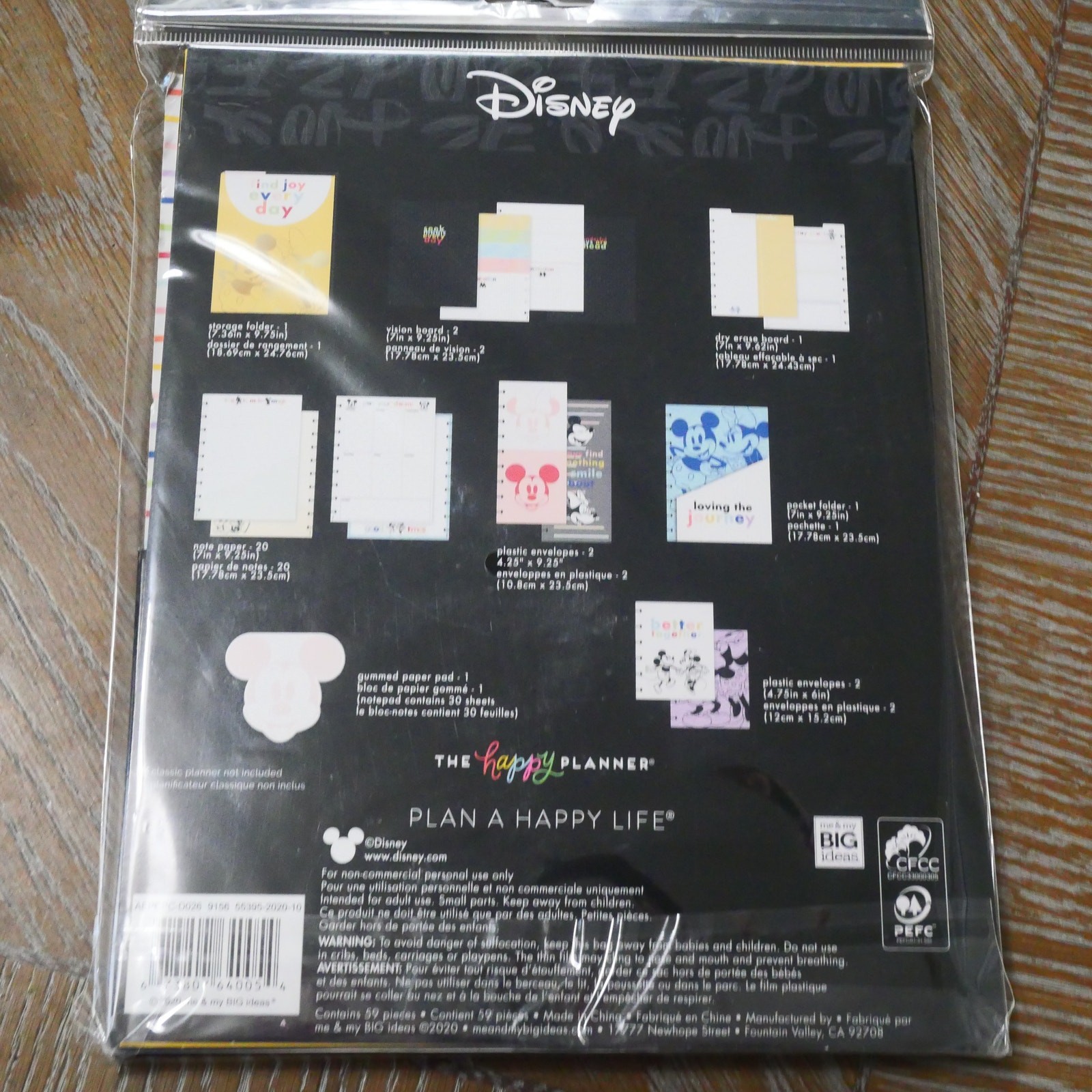 NEW Happy Planner Disney Minnie Mickey Classic Planner Companion Folders Papers