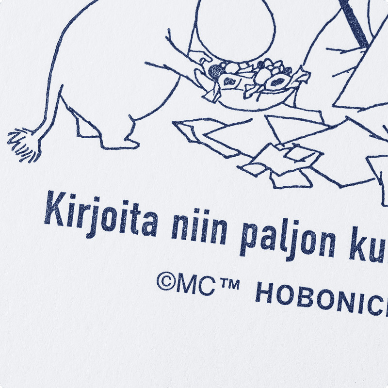 Hobonichi Techo 2026 MOOMIN collaboration Notebook cover weeks stationery