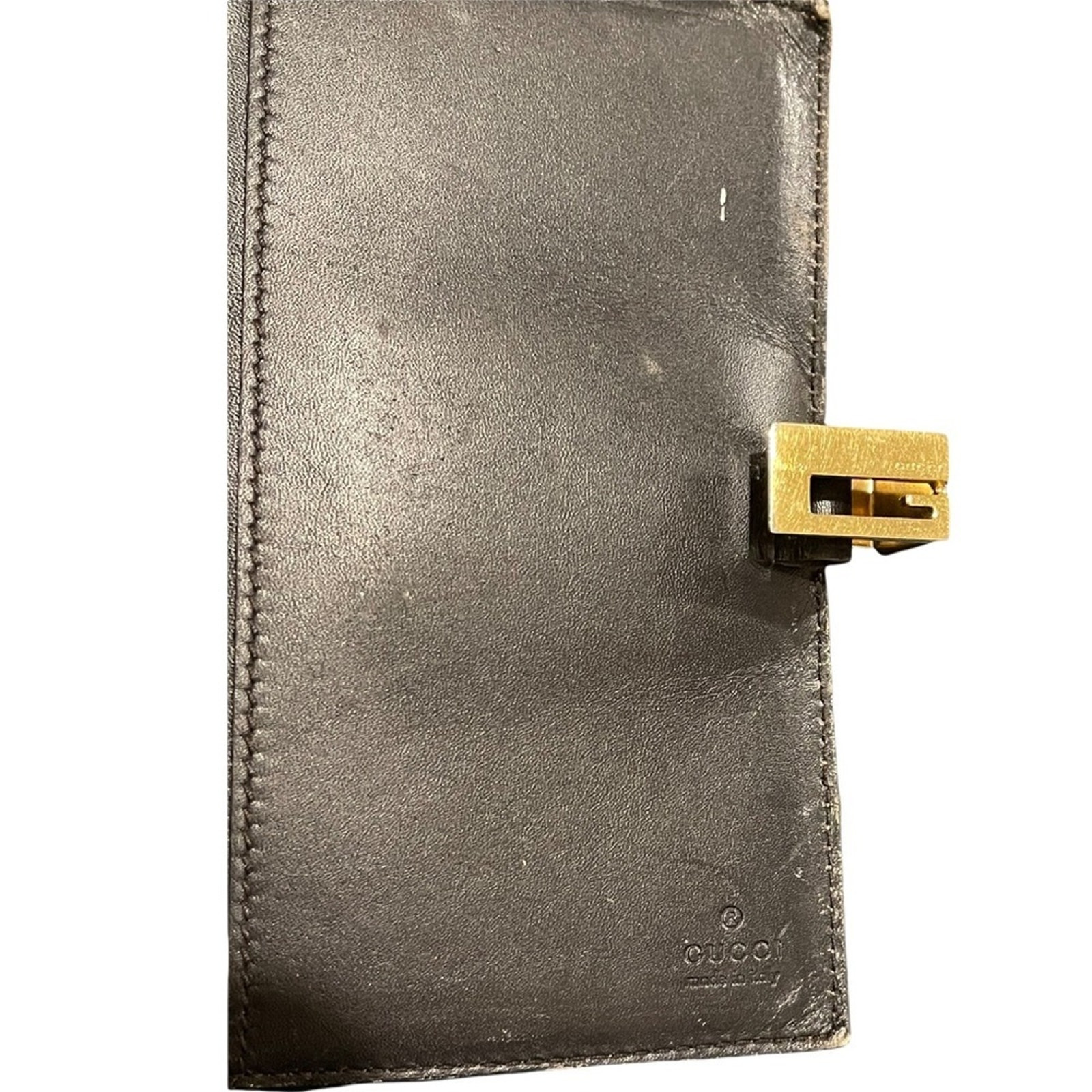 Vintage Gucci python small agenda