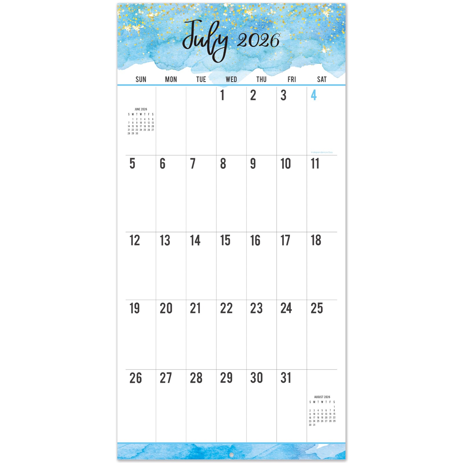 Calendar 2026-2027 – Wall 2026-2027, 18-Month 12 inch x 24