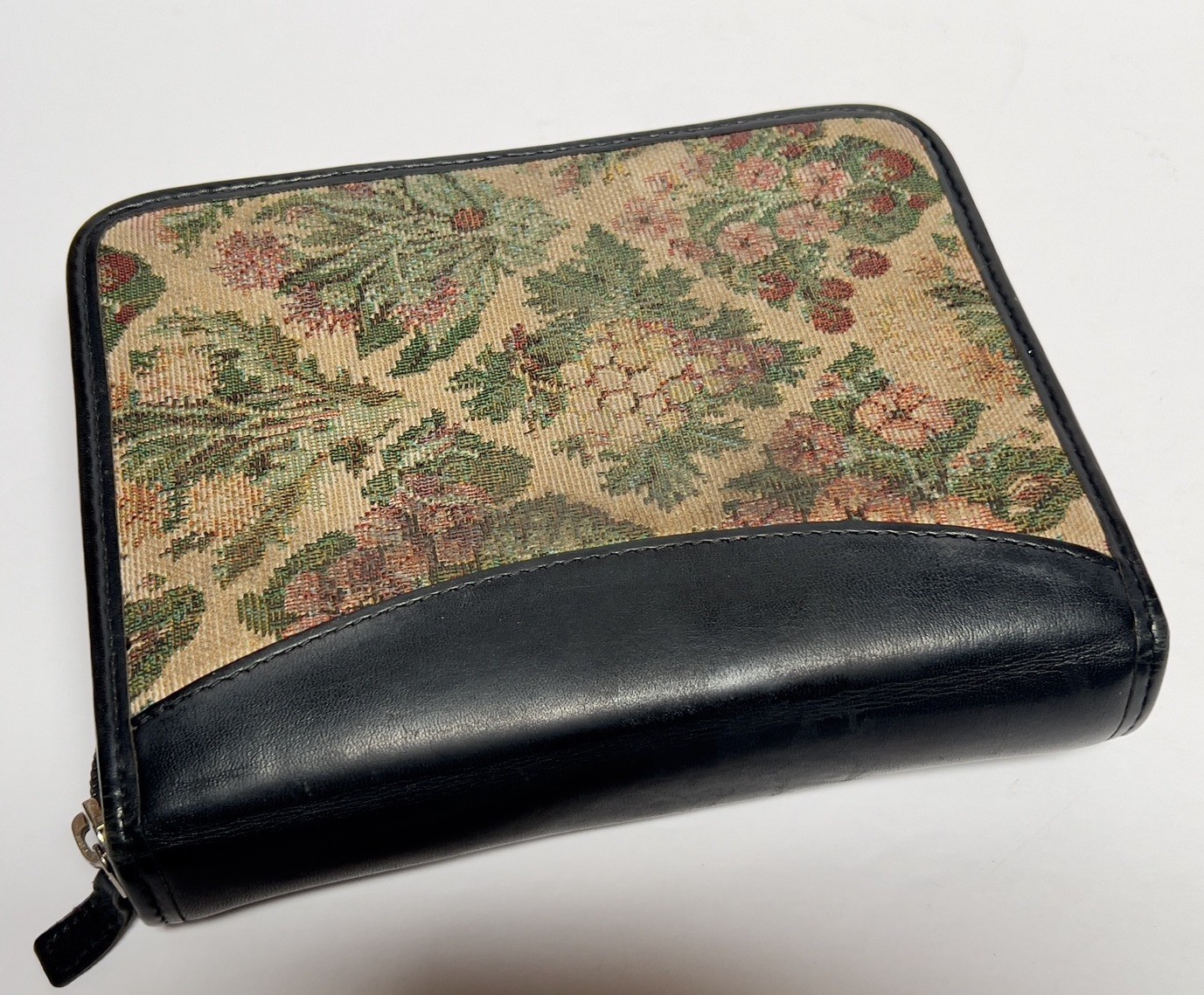 VTG 90’s Franklin Covey Floral Tapestry Personal Organizer 6 Ring Planner