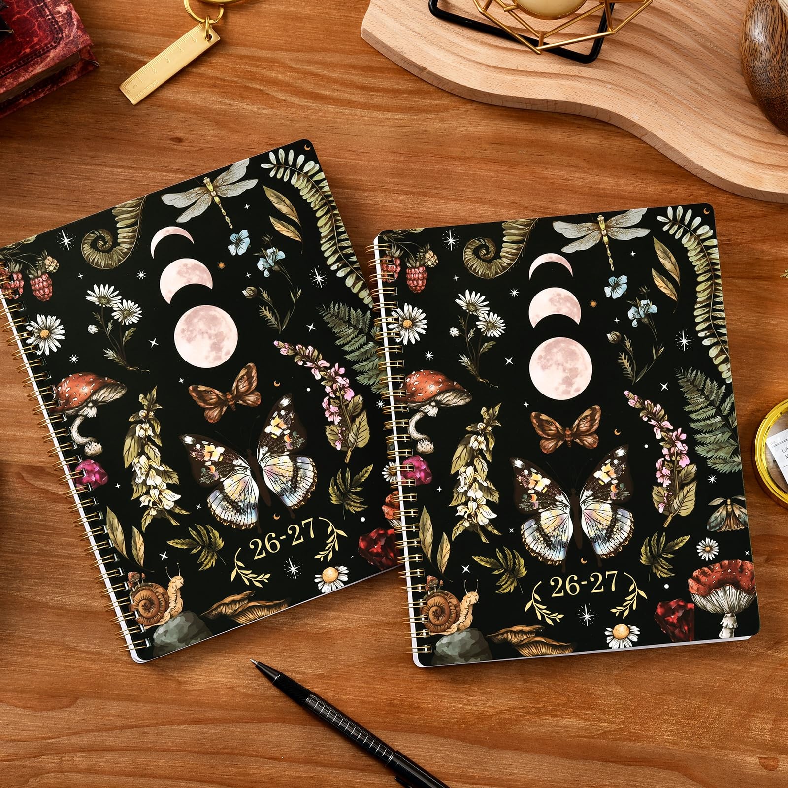 Planner 2026-2027 – Academic from July 2026 – June 8″ x 10″, Black