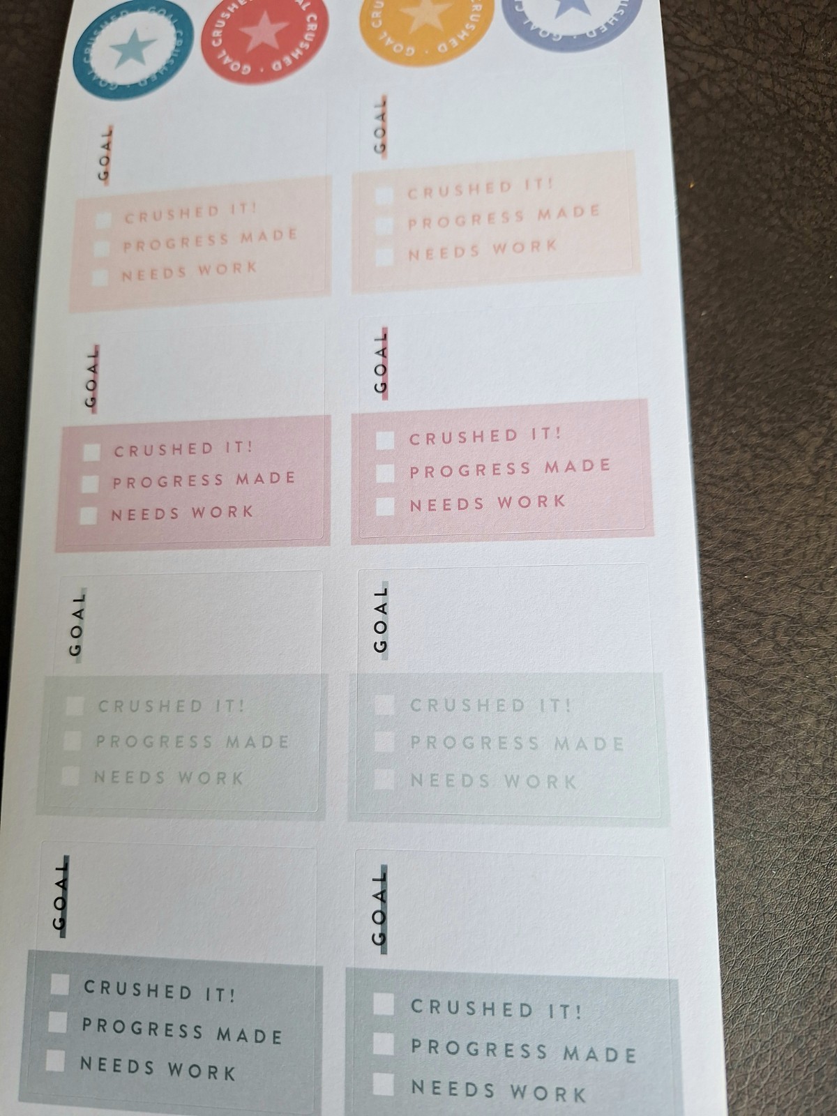 Happy Planner Value Pack Planner Stickers Color Story 625 Pcs