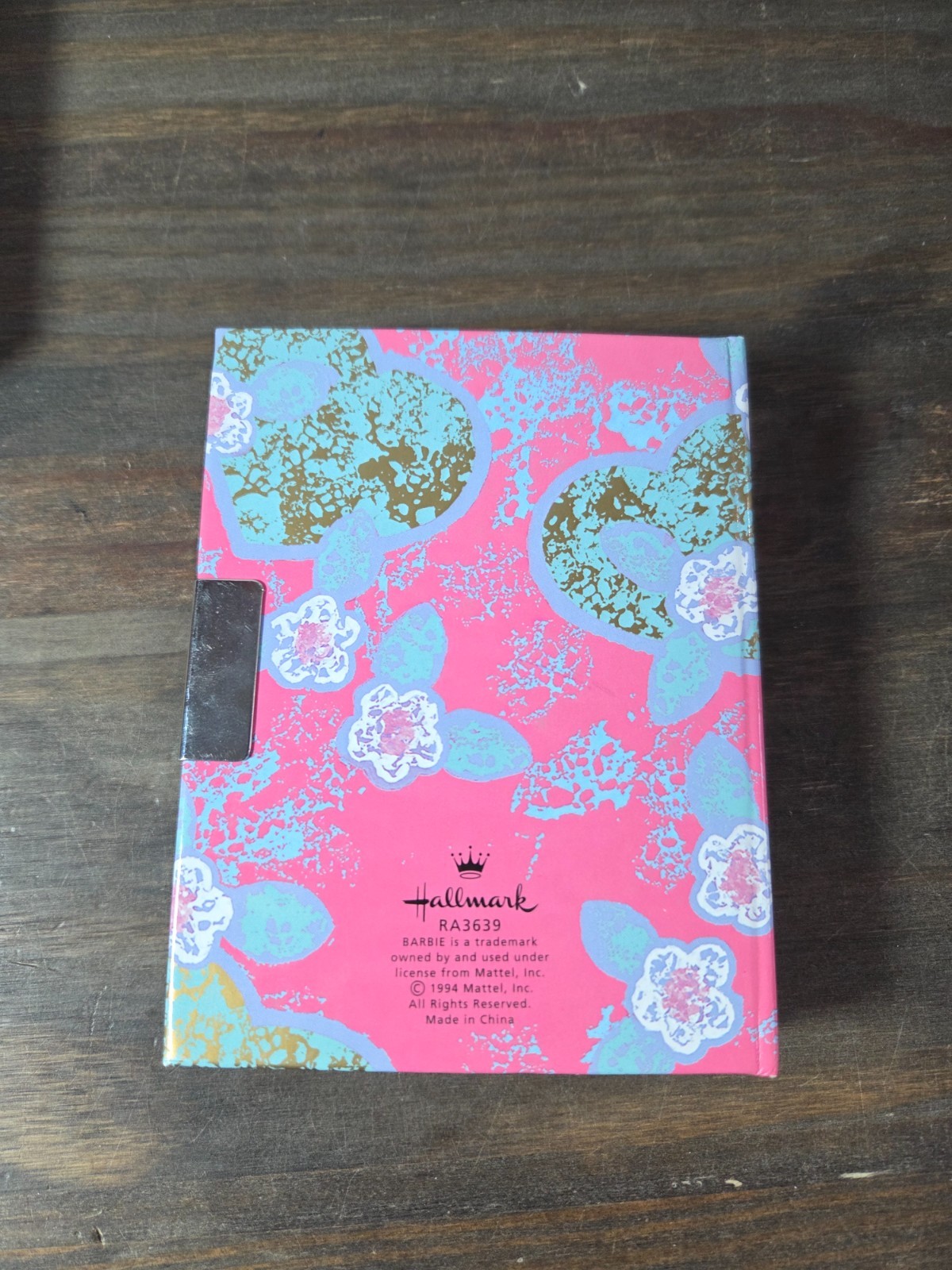My Barbie Mini Diary, Locking Journal Vintage 1994 Hallmark with Box sb4