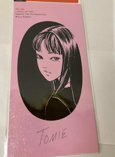 Hobonichi Techo 2026 Tomie by Junji Ito Weeks Size Pink Pencil Board Underlay