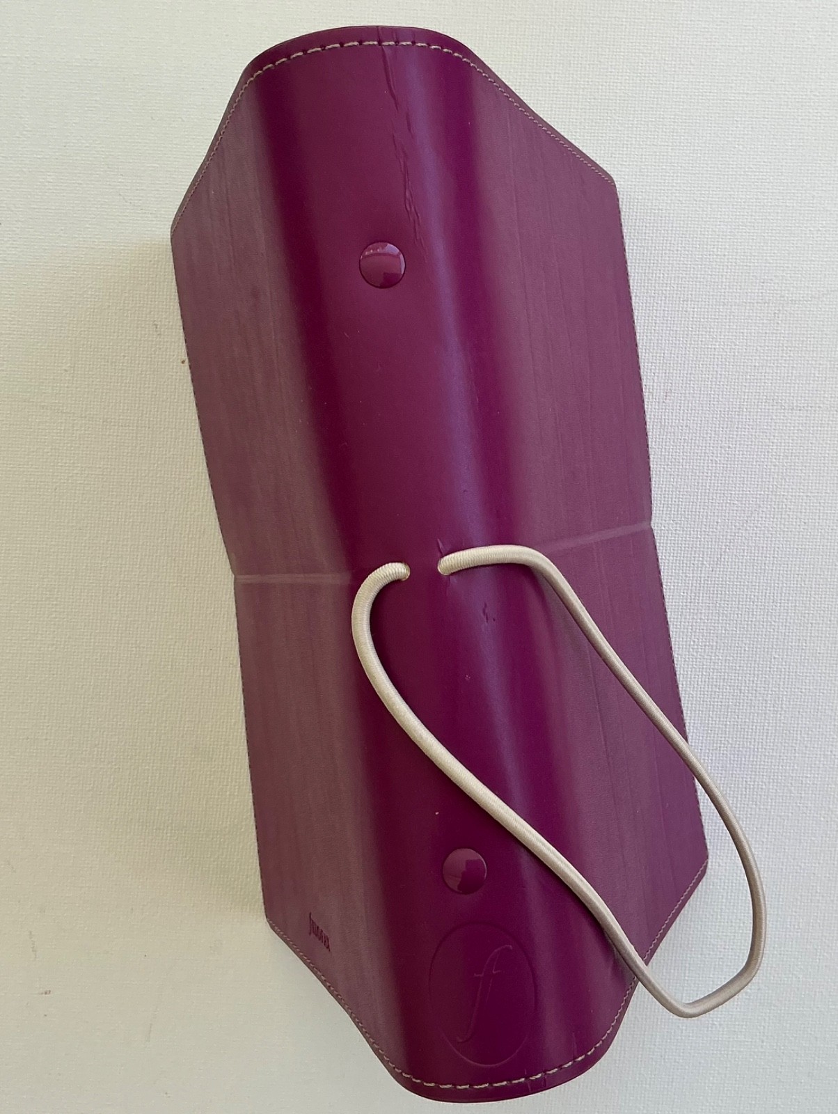 Filofax Domino Organizer, Personal Size, Purple with Contrast Stitching