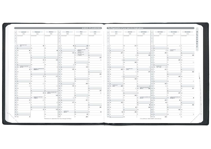 QUO VADIS Planner Diary Sky Blue qv12302sb