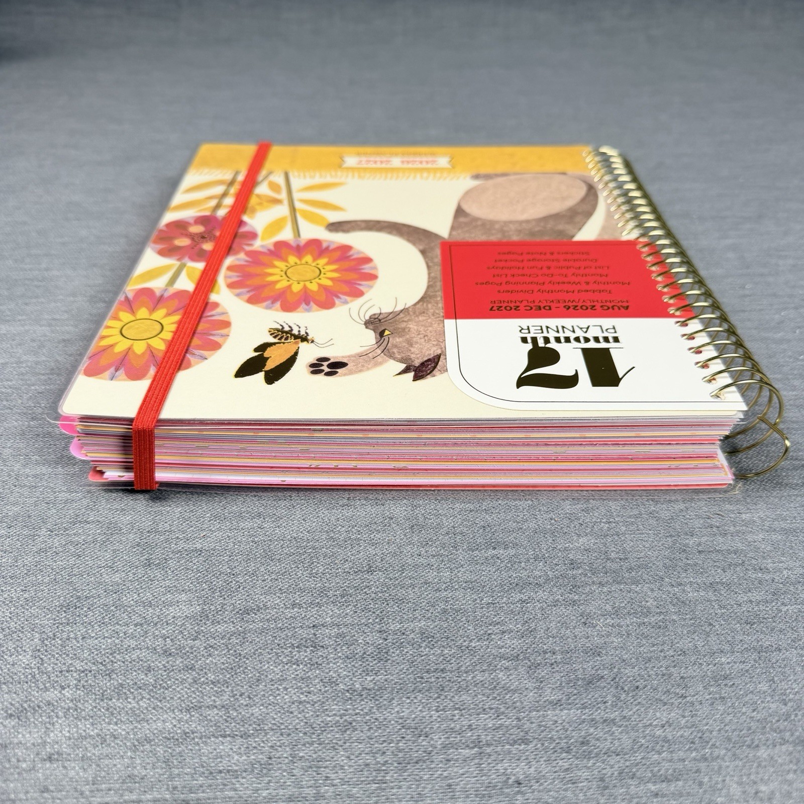 Creative Expert 17 Month Planner AUG 2026 – DEC 2027 Monthly/Weekly Planner