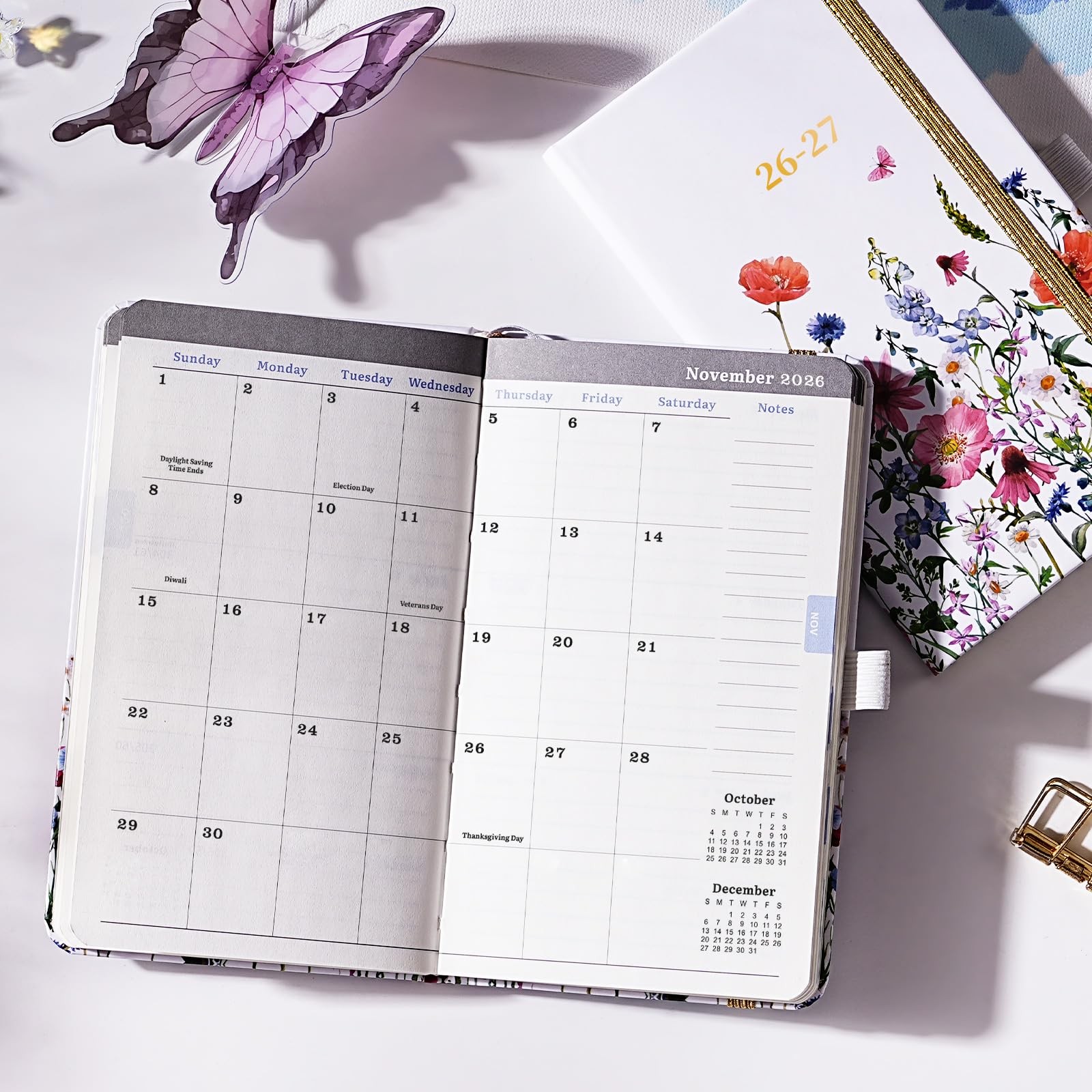 Pocket Calendar 2026-2027 – 2026-2027 Pocket Planner for Purse, Jul. 2026 – J…