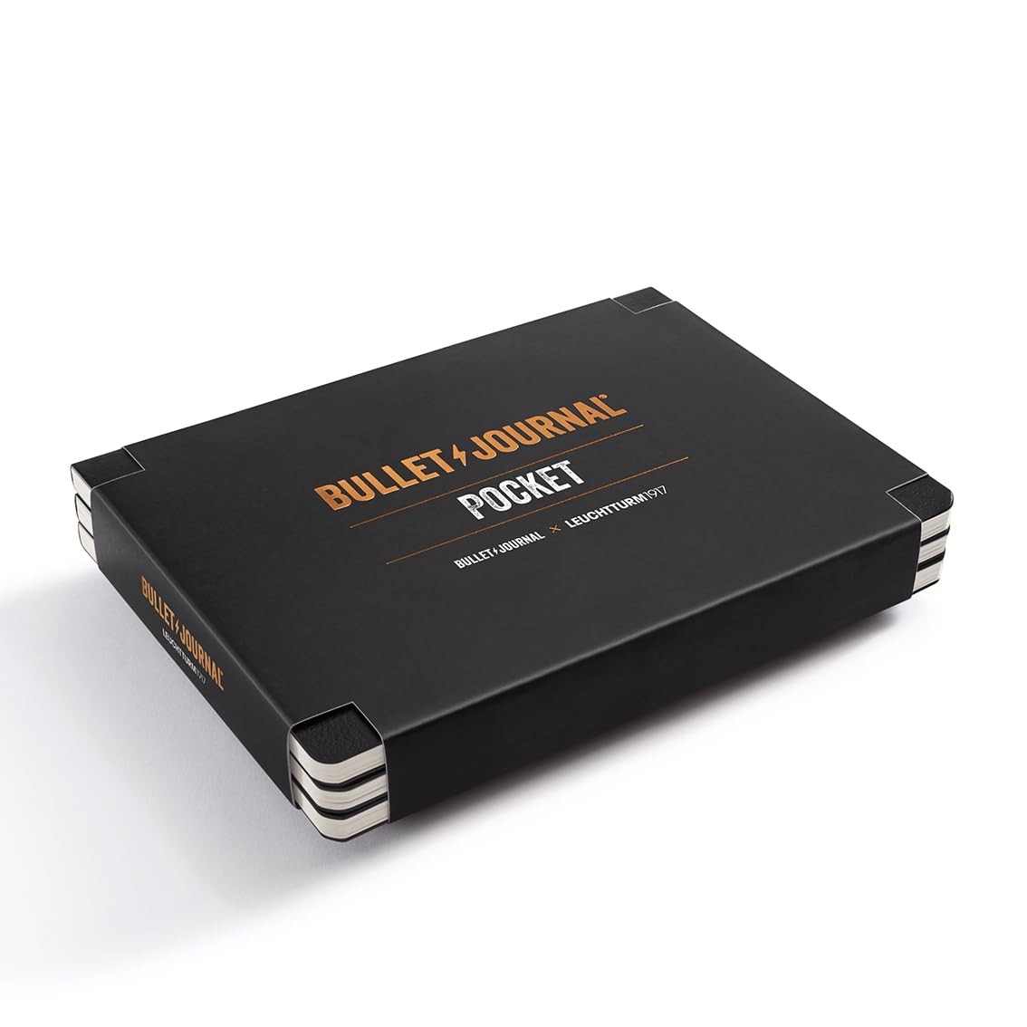 LEUCHTTURM1917 371123 Bullet Journal Pocket, 14,3×10,3 3-1/2″ x 6-1/2″, Black