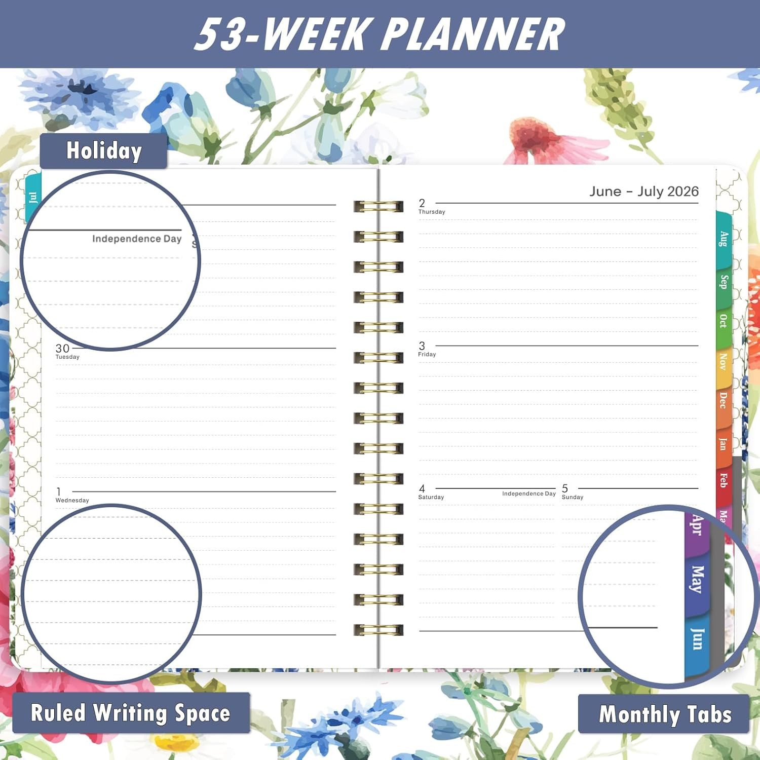 Planner 2026-2027 – Jul. 2026 – Jun. 2027, Academic Planner 2026-2027, 26-27 Pla