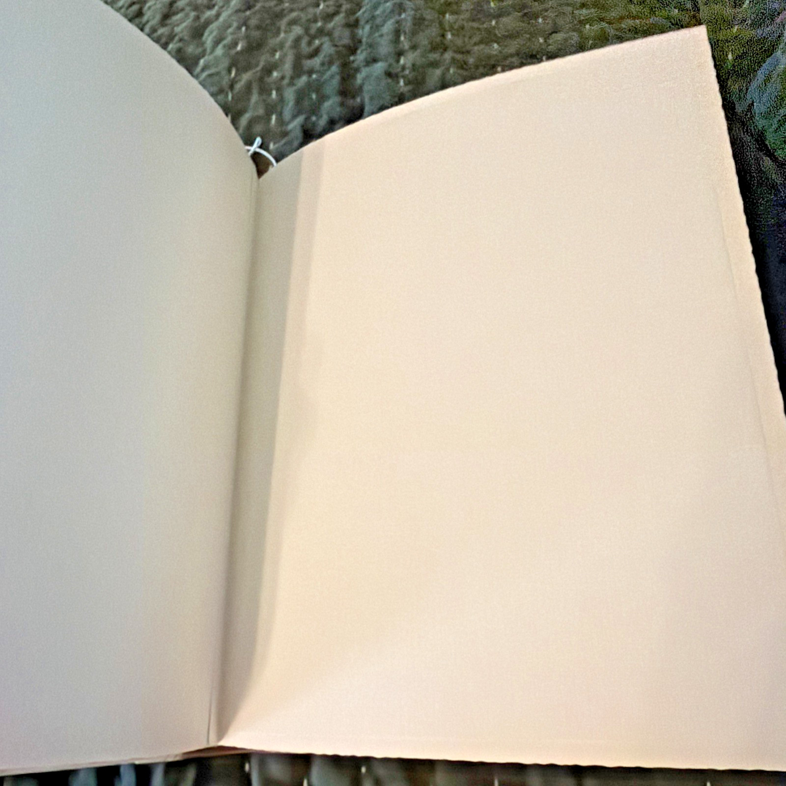 ITALIAN Leather Album Journal Jumbo 9 3/4″ x 12″ New G Bandinelli Italy Heirloom