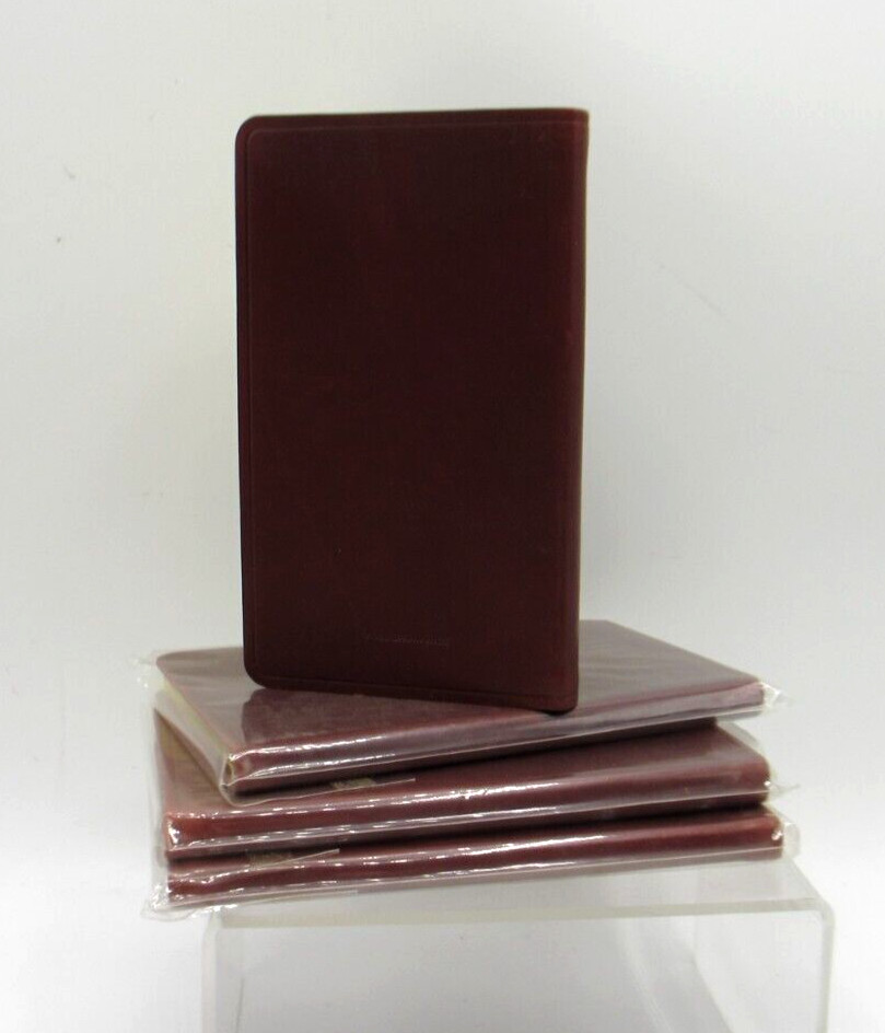 Address Book 3×5″ Pocket Size Leather Soft Cover Graphic Image CLAY List$40