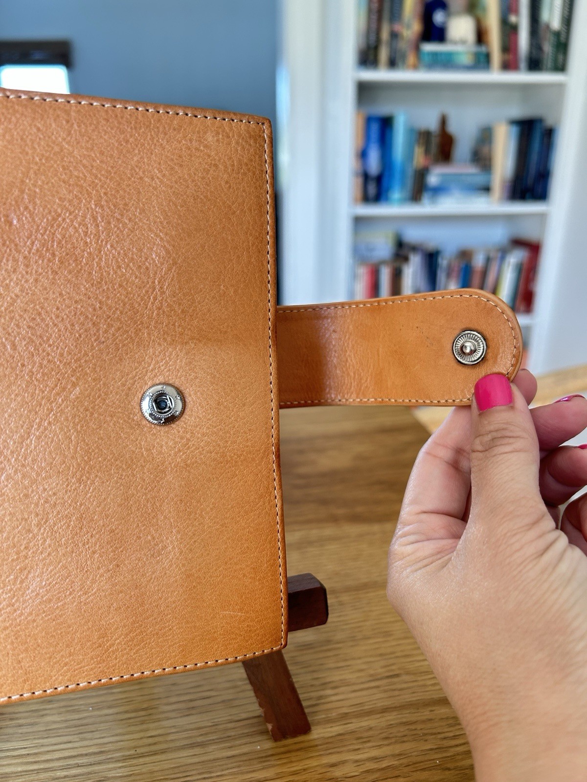 Gillio Firenze Pocket Mia Cara Undyed Epoca Leather with Amica Misprint