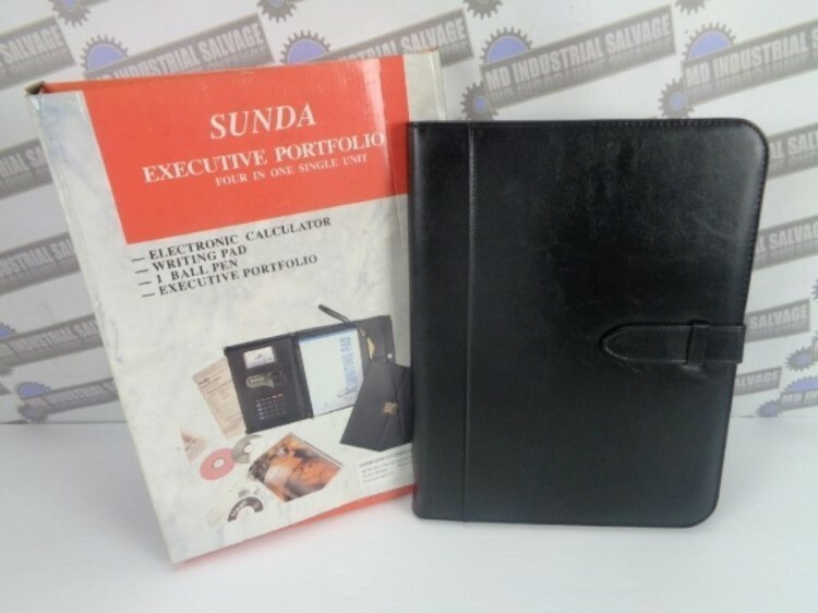SUNDA Executive Portfolio – Black- FOUR IN ONE SINGLE UNIT (NEW in BOX)