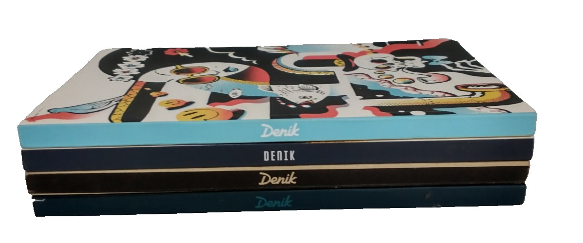 NEW – LOT of 4 – DENIK Journal / Notebook – Art Classic LayFlat – 144 pages ea.