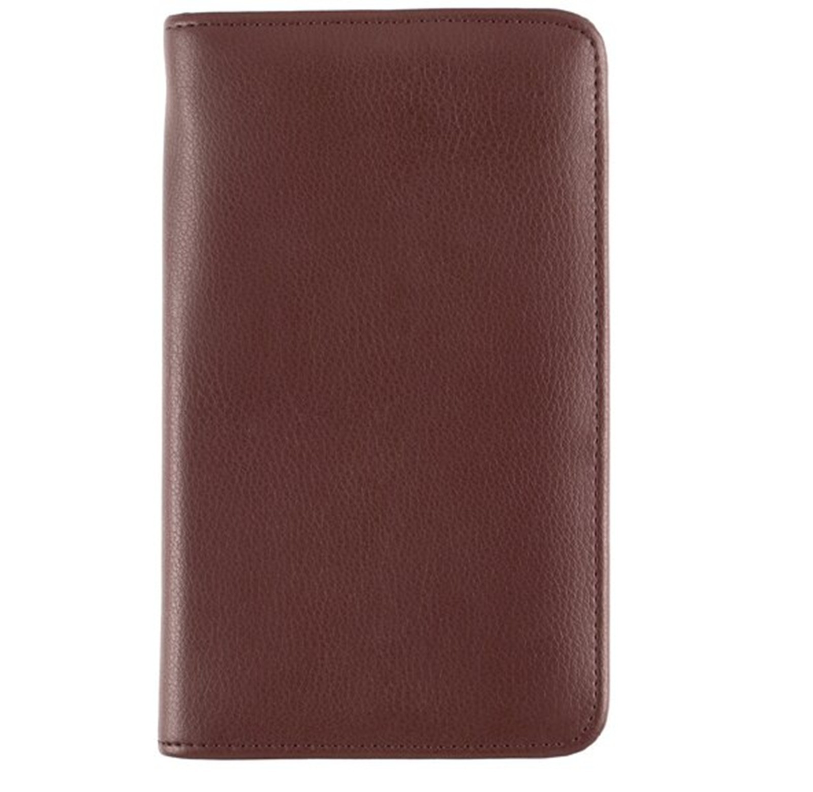 Day-Timer Armorhide Leather Zippered Planner Cover, Burgundy, 3.5″x6.5″
