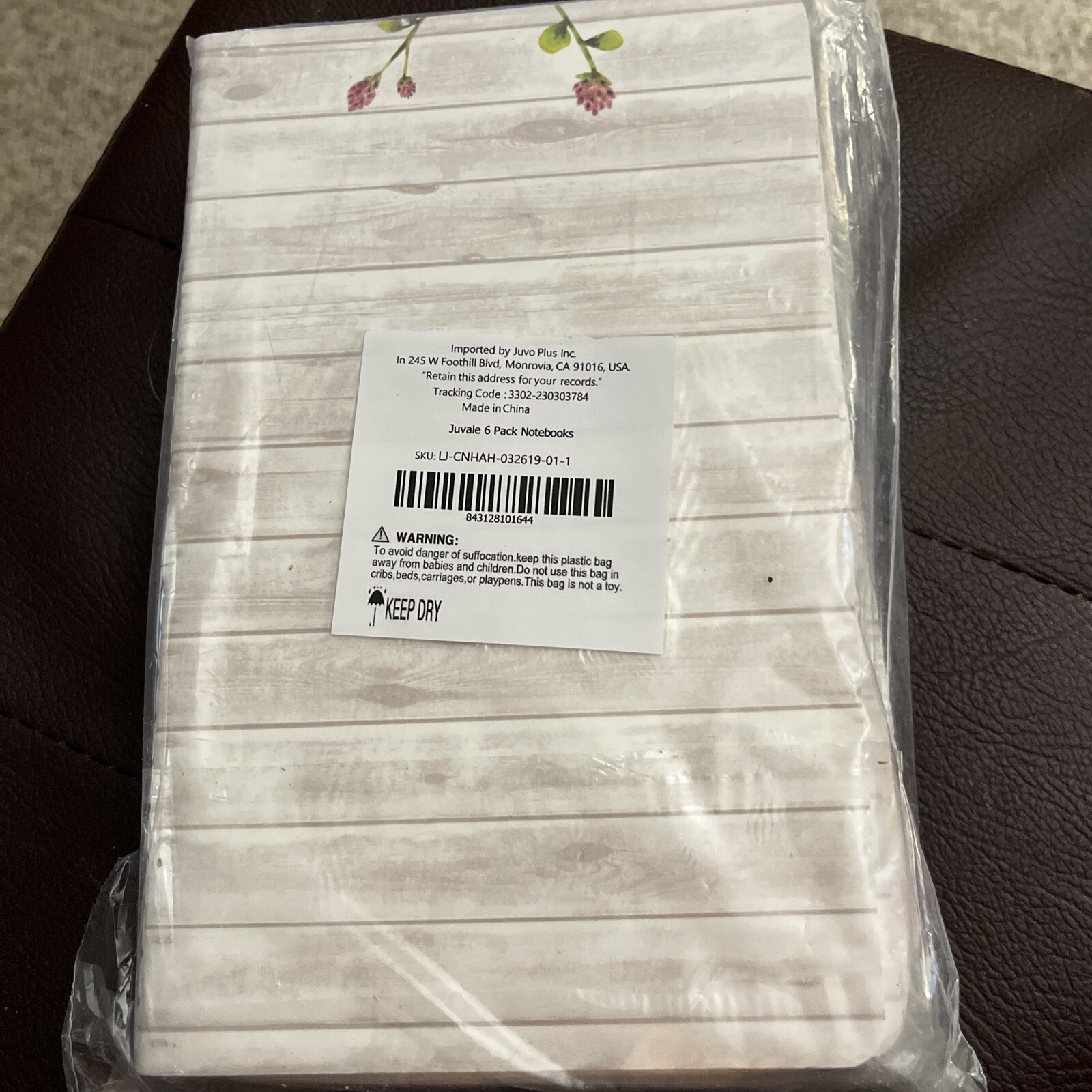 6 Pack Floral Themed Daily Prayer Journals for Women, 5 x 8 inches, various