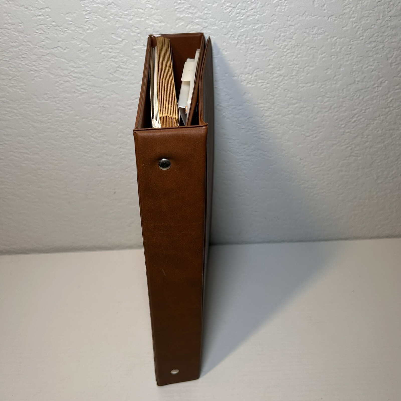 Vintage Mead 1978 Trifold Home Budget Bill Planner Record Binder W/ Inserts 8×11