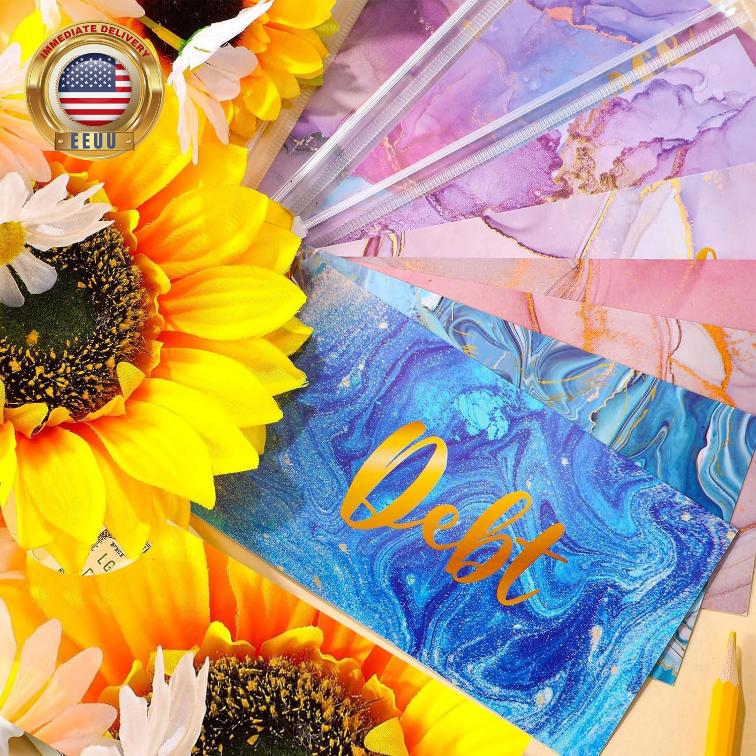 24 Pieces Budget Sheets Expense Tracker Sheets Budget Cash Envelopes A6 Pockets