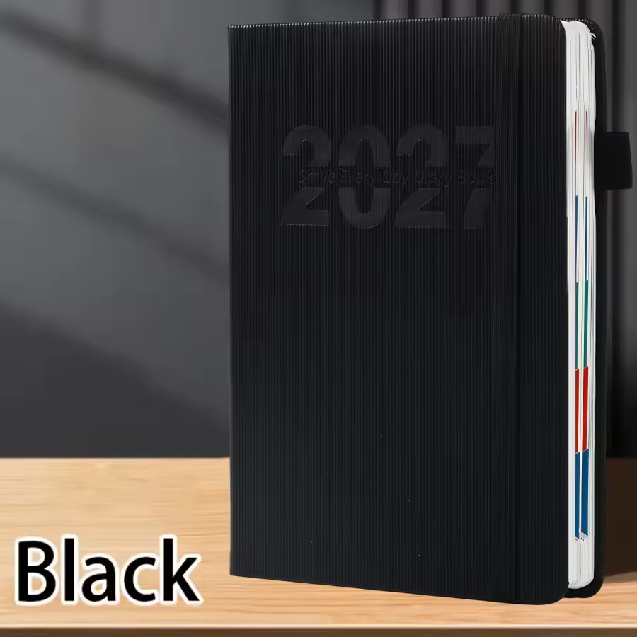 2027 Daily Planner – One Page Per Day, Full Page Layout, 365 Days Agenda, 5