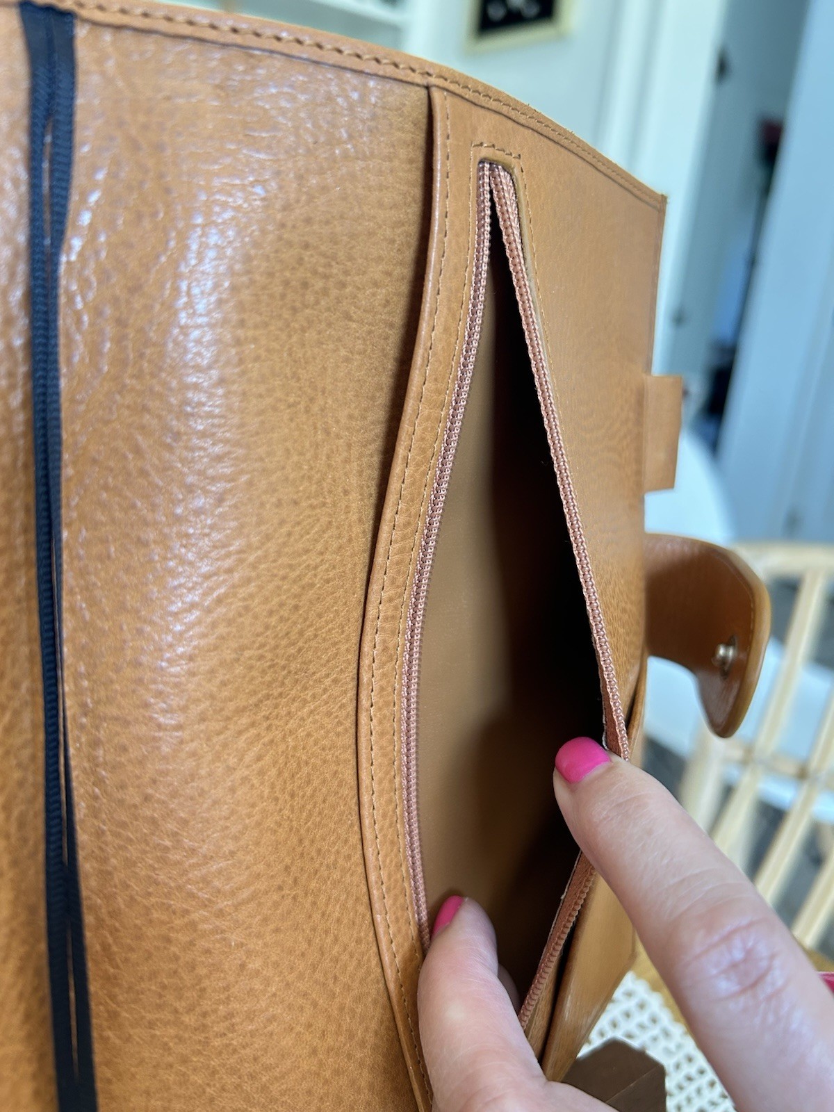 Gillio Appunto B6 Epoca Yellow Notebook Cover GUC Patina Big Back Pocket