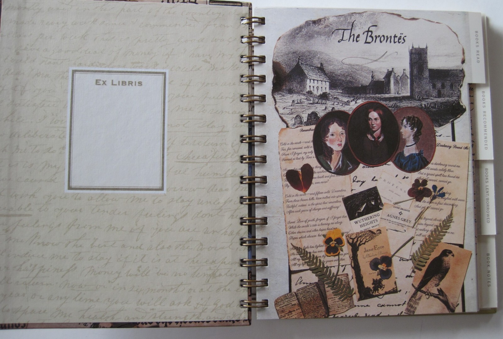 Galison Reader’s Journal Hard Cover Spiral Bound Quotes Book Notes 1998