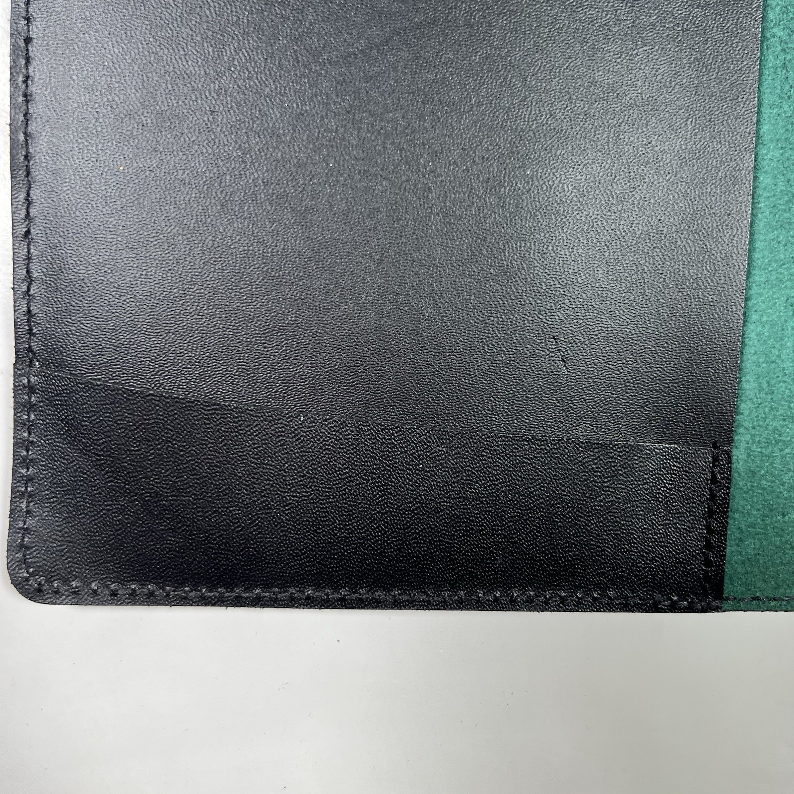 Oberon Design Leather Refillable Journal Notebook Dragonfly Pond Green 5X7