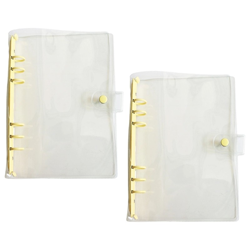 Rings Binder Cover for Page Customization and Waterproof Design Planner Cover