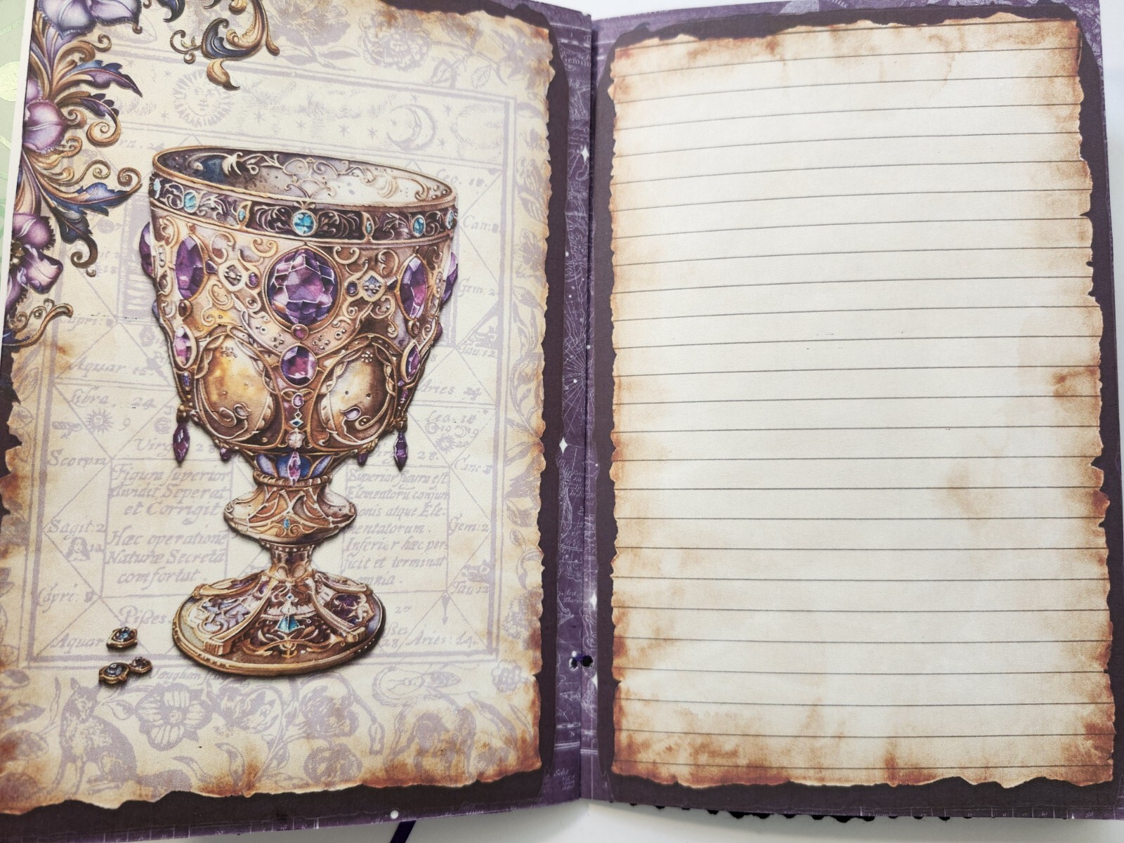 Junk Journal Booklet “MYSTIC 2” Fortune PSYCHIC HANDMADE Cards, Pockets +More!