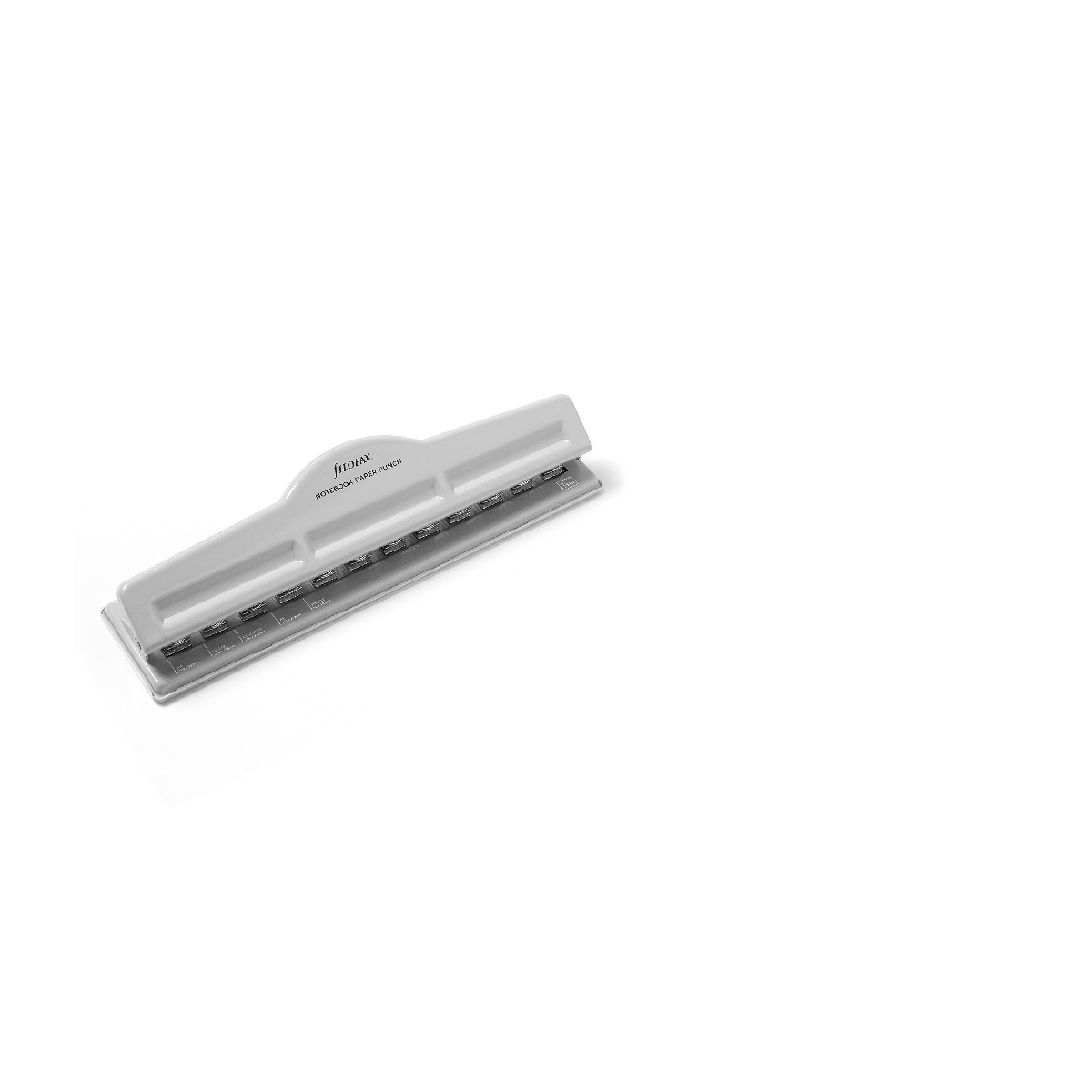 Filofax Notebook Holepunch Grey