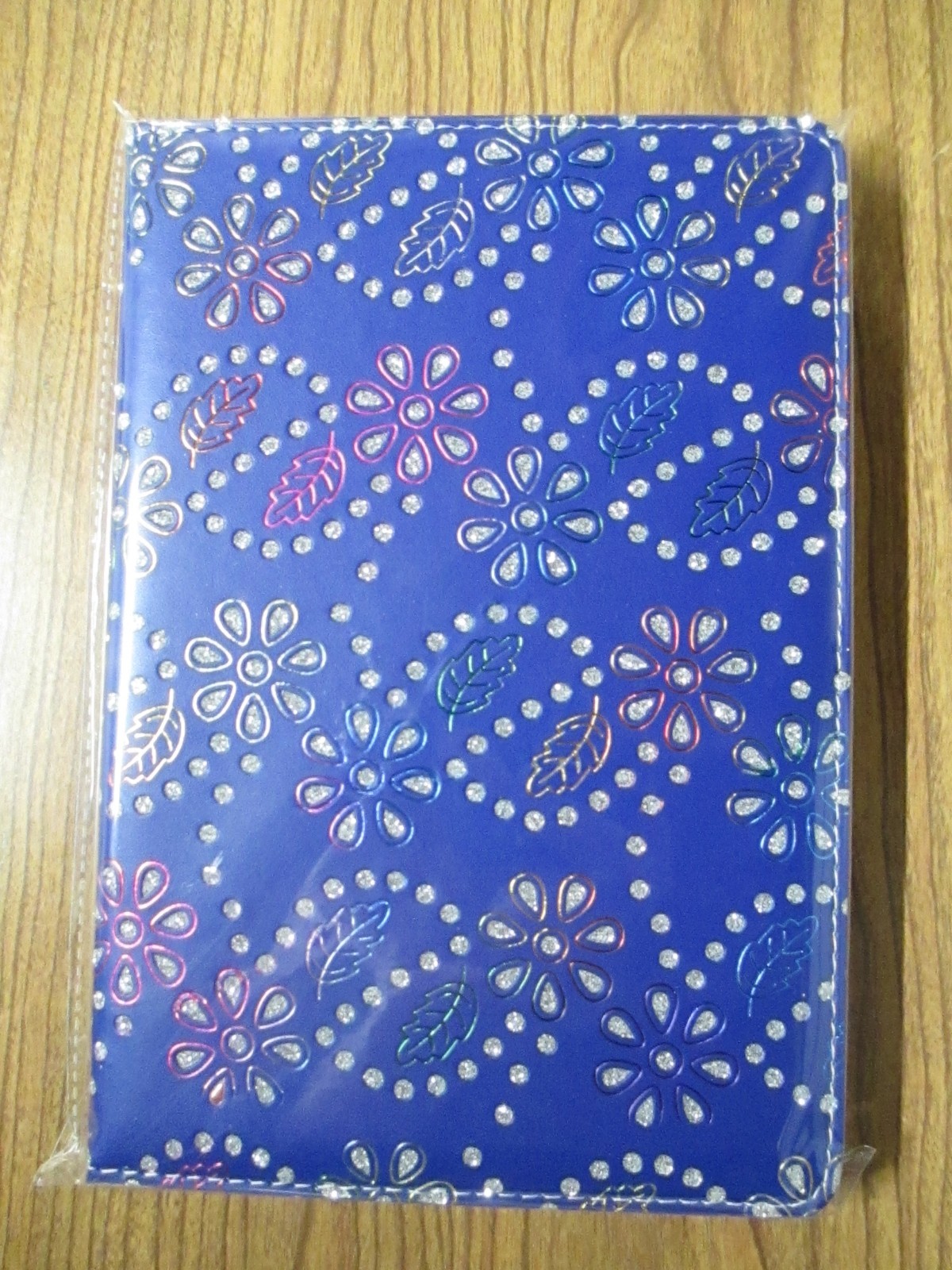 SOFTCOVER JOURNAL NOTEBOOK DIARY ORGANIZER PLANNER-PURPLE FLORAL-110 LINED PAGES