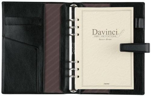 Reimei Fujii System Notebook Da Vinci Stongedard A5 Black