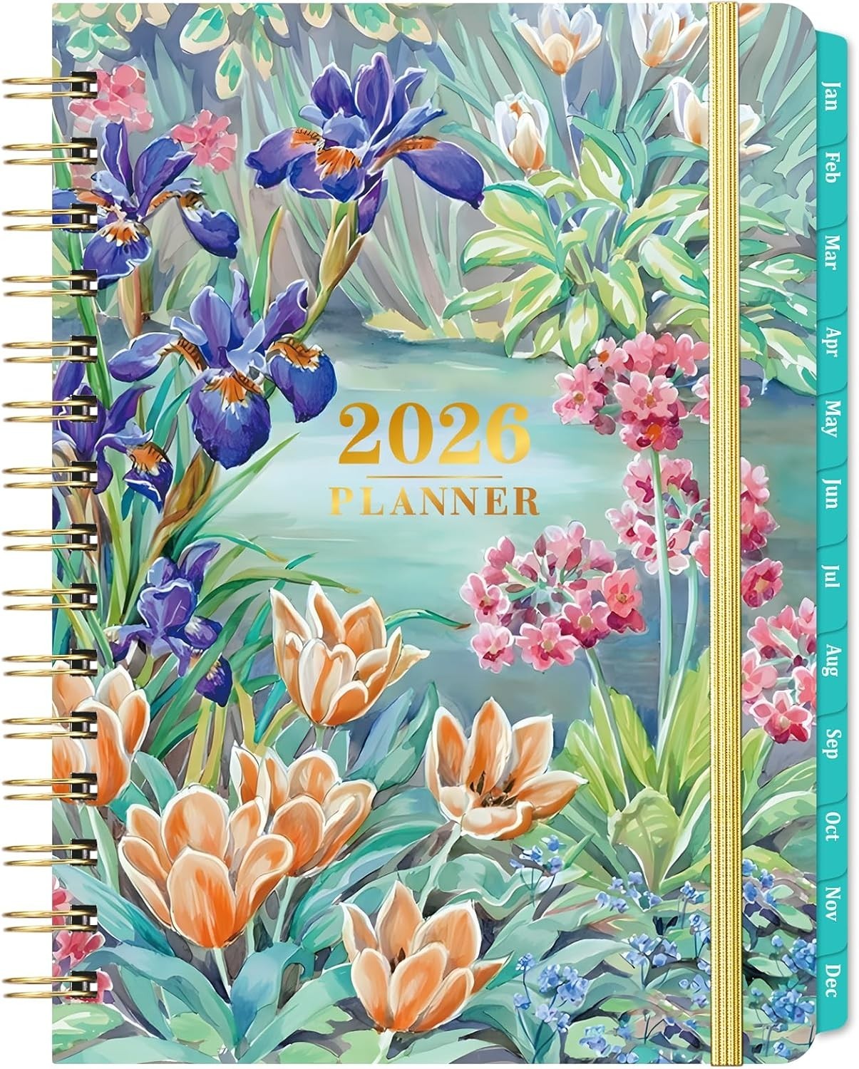 2026 Planner, Weekly and Monthly Calendar Planner, January 2026 – December 2026,