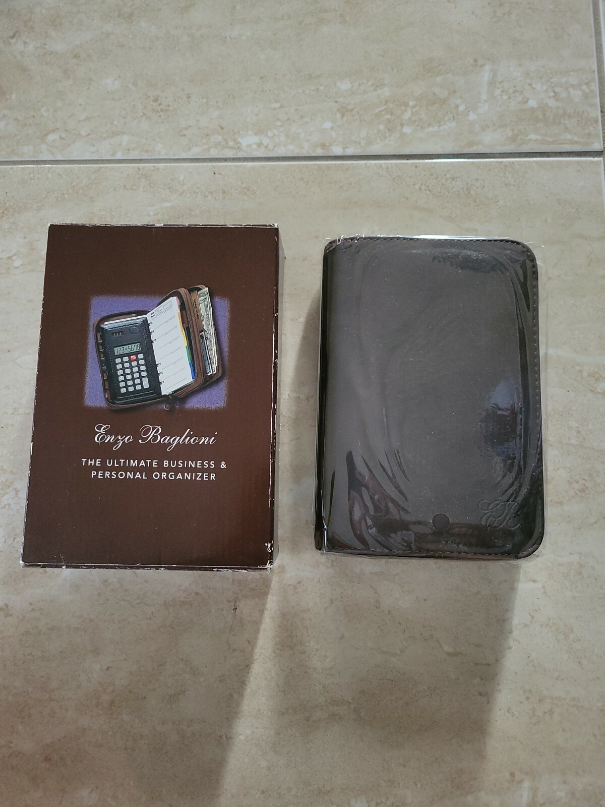 Ultimate Business/Personal Organizer by Enzo Baglioni New-Open Box