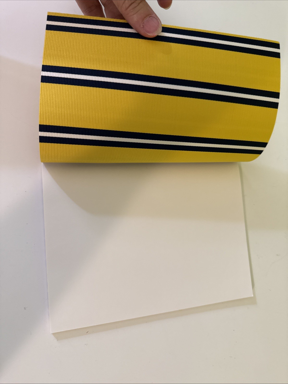 Dedar Milano Fabric Covered Notebooks Acid Yellow Purple Terracotta Mare Capri