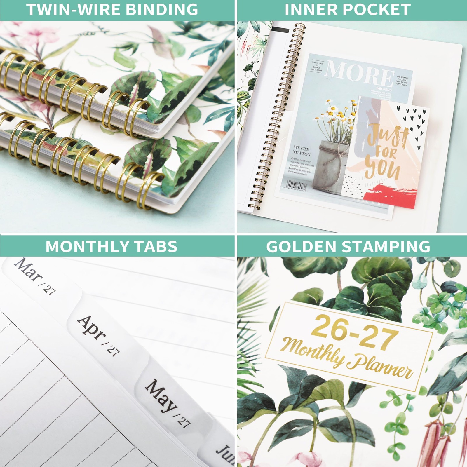 2026-2027 Monthly Planner/Calendar – Jan. 2026 – Dec. 2027, Monthly Planner 2…