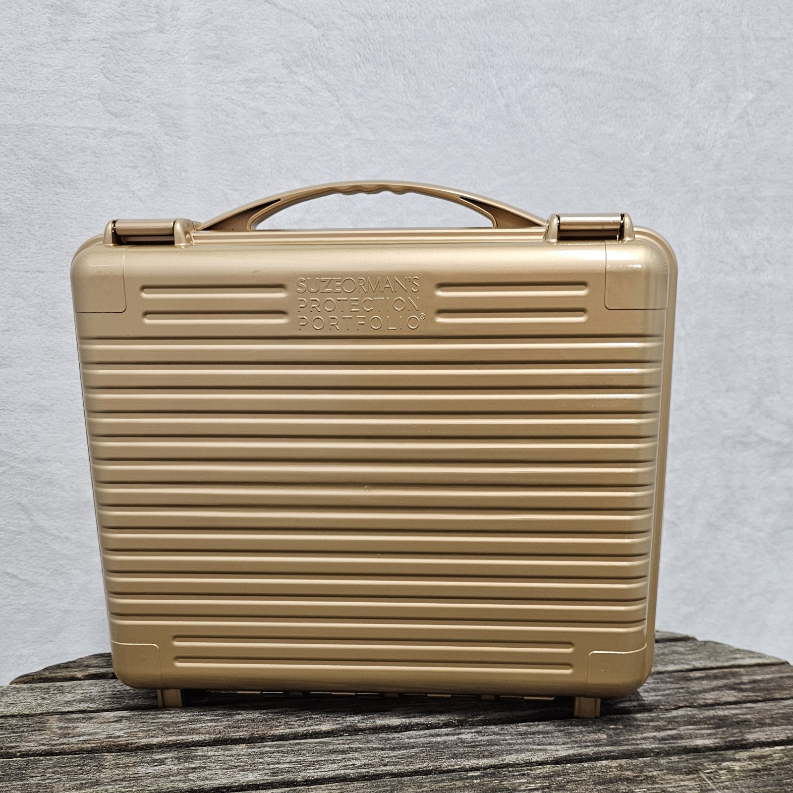 Suze Orman’s Protection Portfolio Gold Edition Hardshell Financial Briefcase