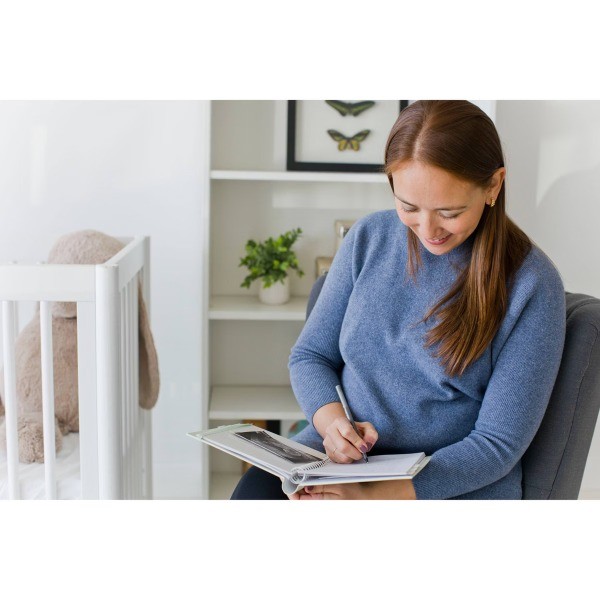 Pregnancy Journal – Sage: Acid-Free Paper, Guided Format, Soft Cover