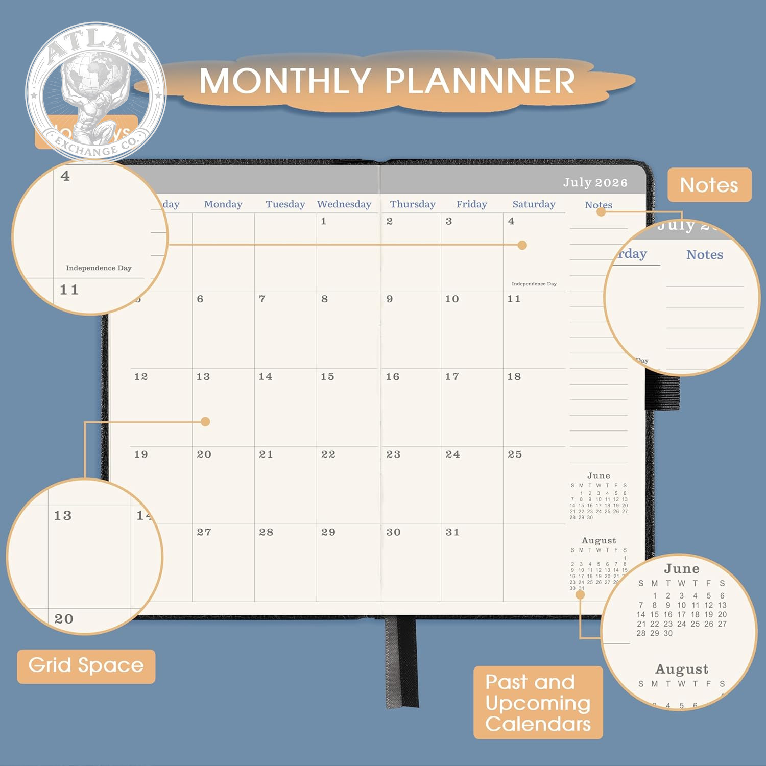 2026-2029 Pocket Planner – 3 Year Monthly Planner 2026-2029, Jul.2026 – Jun.2029