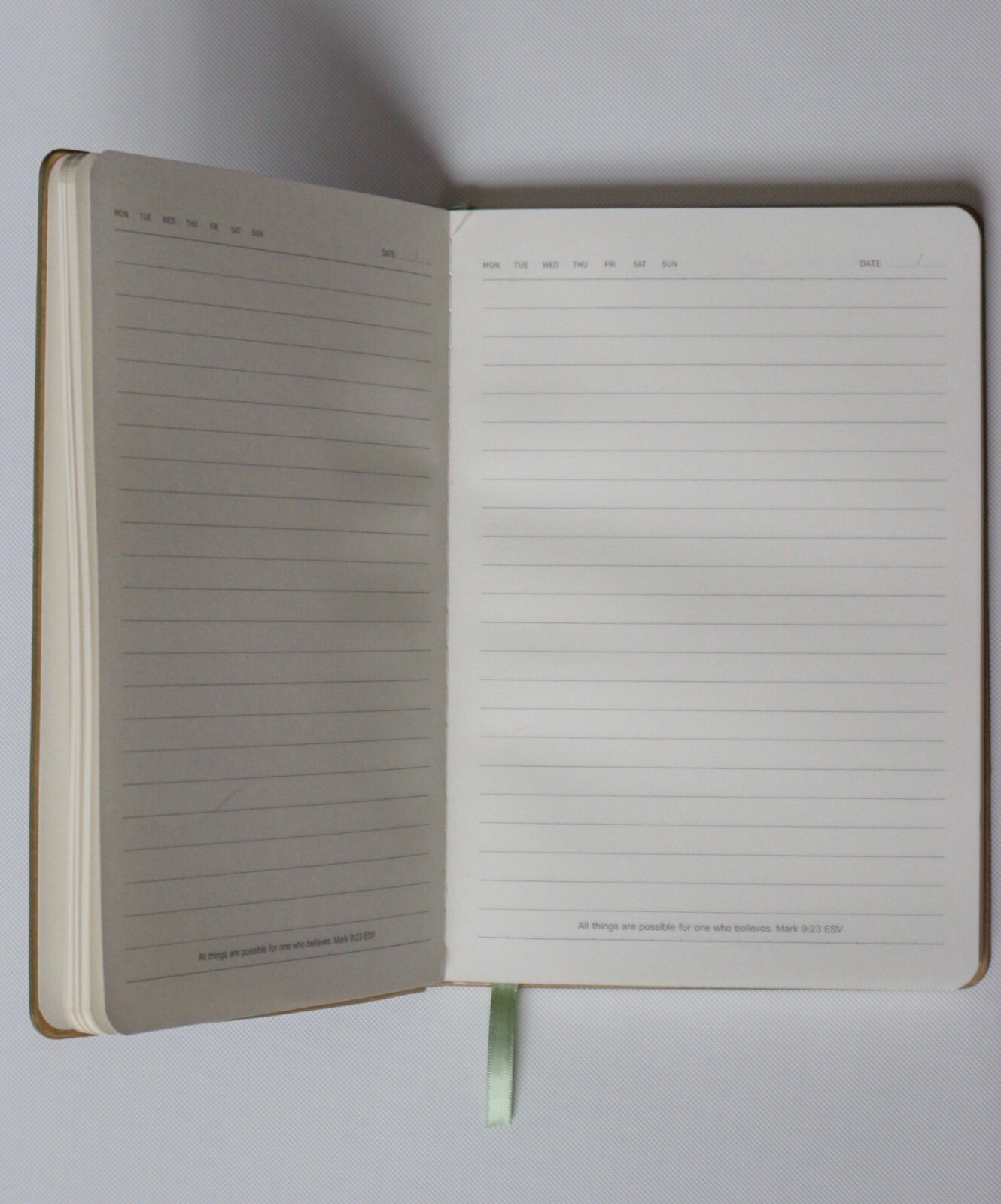 Journal Notebook | Leather College Ruled Notebook | 3 Colors | Christian Journal