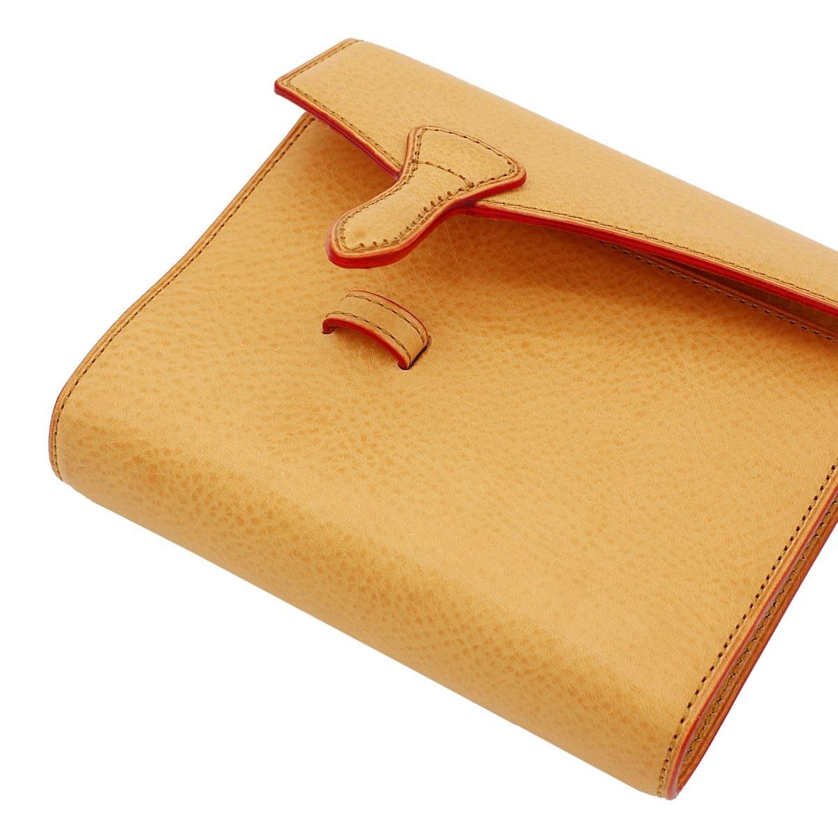 Breilio System Notebook Mini 6 Size Minerva Box Ring Diameter 20mm Belt Flap Nat