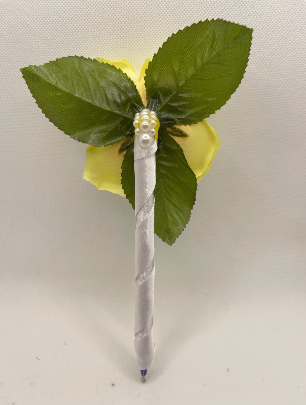 Yellow Rose Writing Pen (Y1) & Multi-Floral Writing Journal (J&P7) by Votum