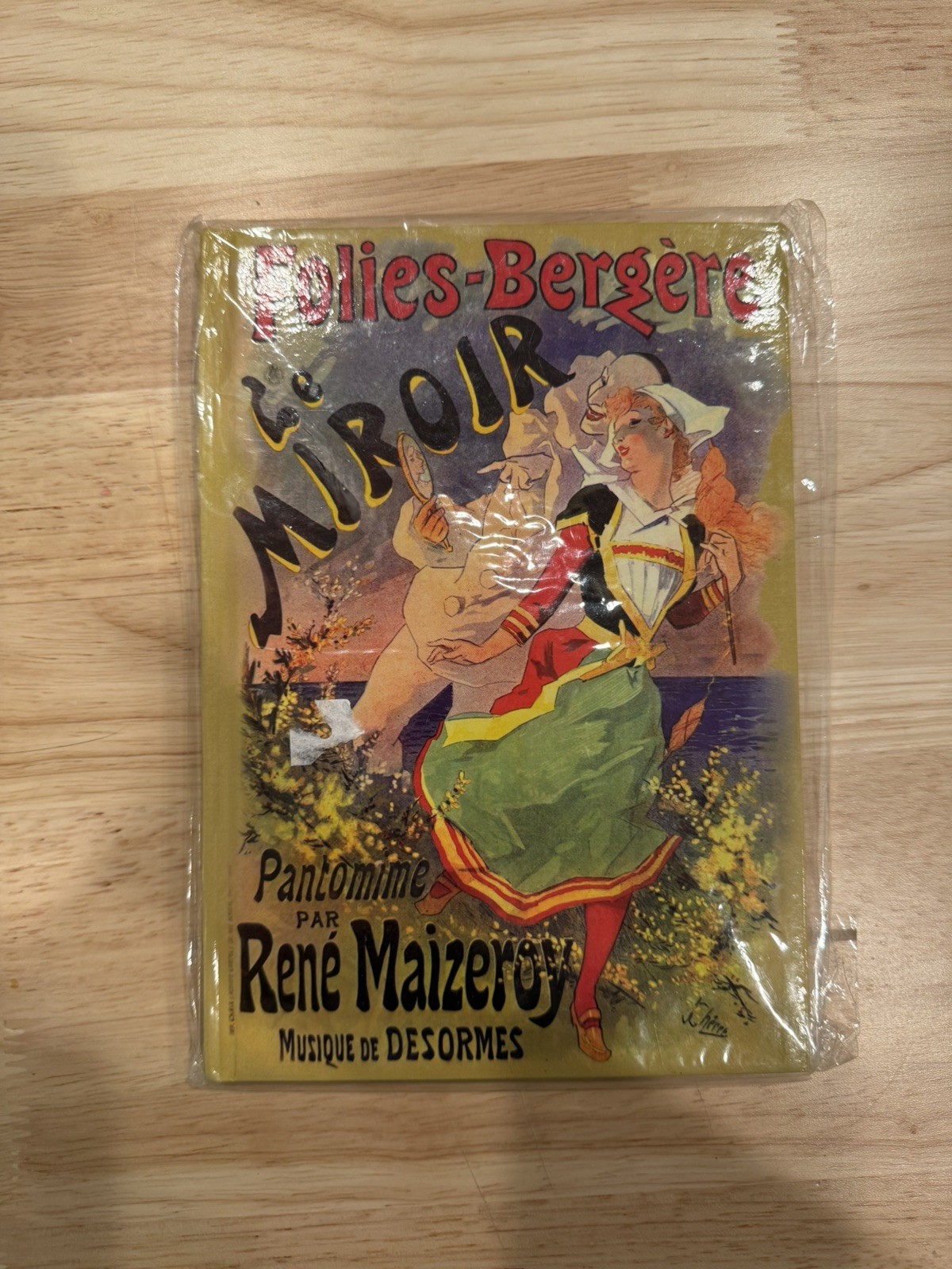 Folies-Bergere Le Miroir ~ Brand New ~ Bound Journal French Vintage