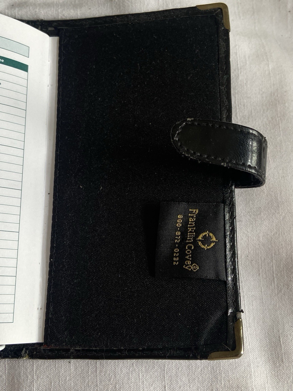 Vintage Black Franklin Covey The Pocket Planner Spiral Bound