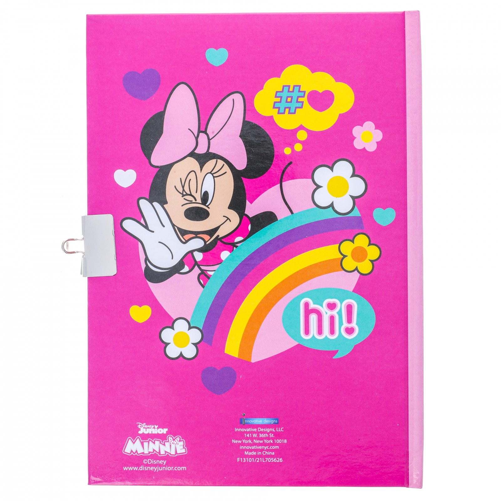 Disney Minnie Mouse 8pc Diary with Lock Stationery Set Girls Ages 3 and Up